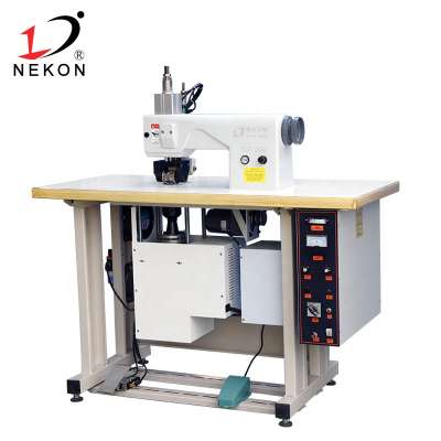 Nylon,ployster, PVC,PC, PU,TPU, PE, PP, PS, etc ultrasonic lace sewing Machine